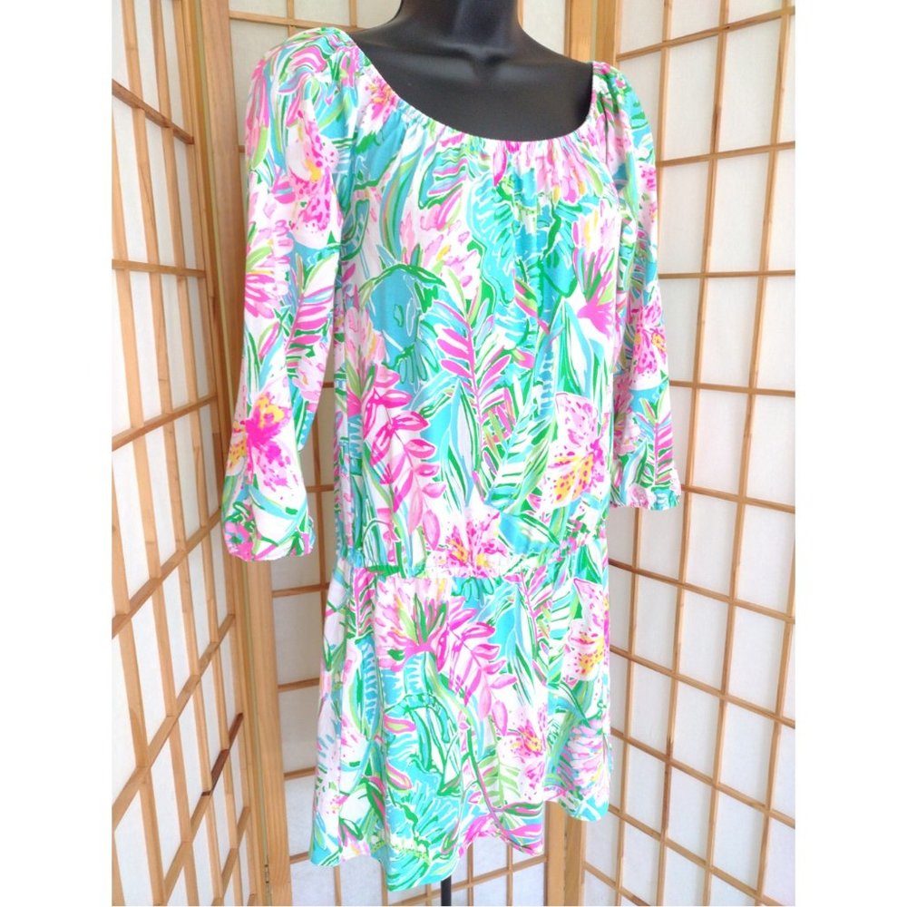 Lilly Pulitzer Off Shoulder Romper Lana Skort